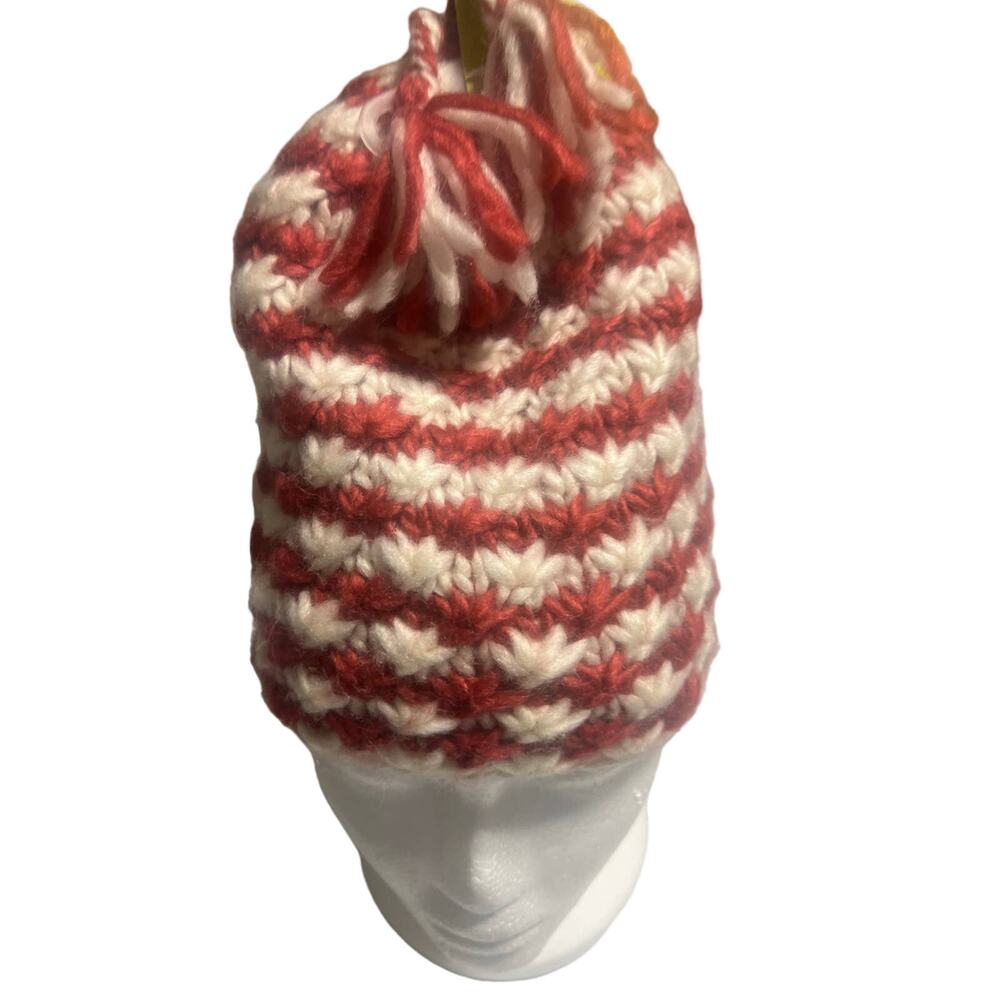 Pistil Tassle Wool Blend Beanie NWT